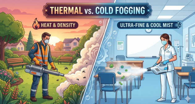 Illustration 1 for Thermal Fogging Machine vs Cold Fogging Machine: Which One is Better?
