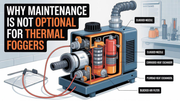 Illustration 1 for Maintenance Tips for Industrial Thermal Fogging Machines