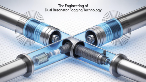 Illustration 2 for The Engineering Behind Double-Barrel Fogging: Maximizing Area Coverage Speed