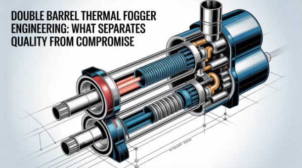 Illustration 3 for The Engineering Behind Double-Barrel Fogging: Maximizing Area Coverage Speed