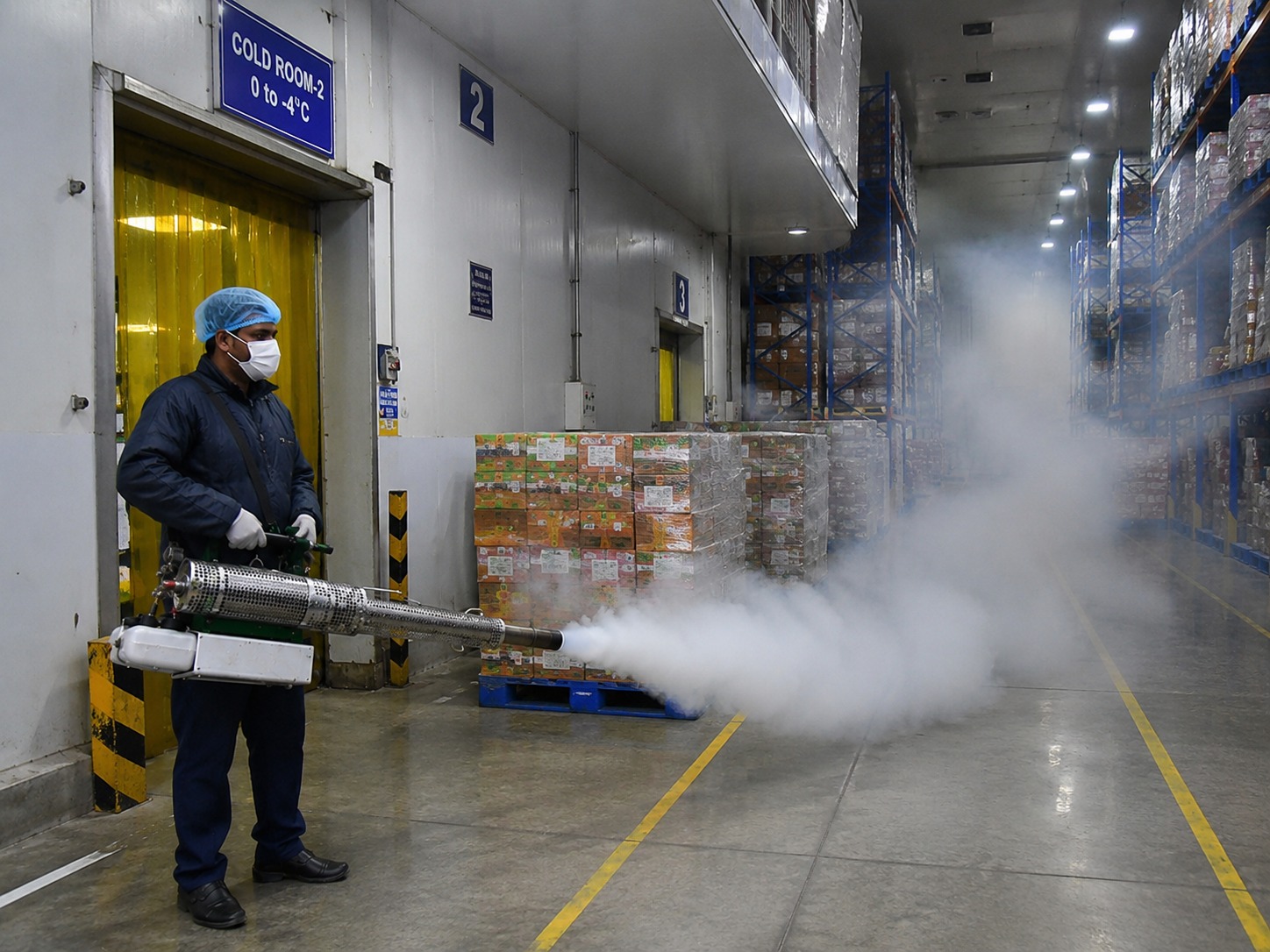 Pulse Jet Fog Thermal Fogging Machine with HDPE tank-100XHBL22 deployment 2