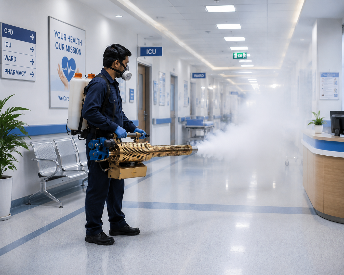 Thermal & Cold Fogging Machine-100XTFS50 deployment 5