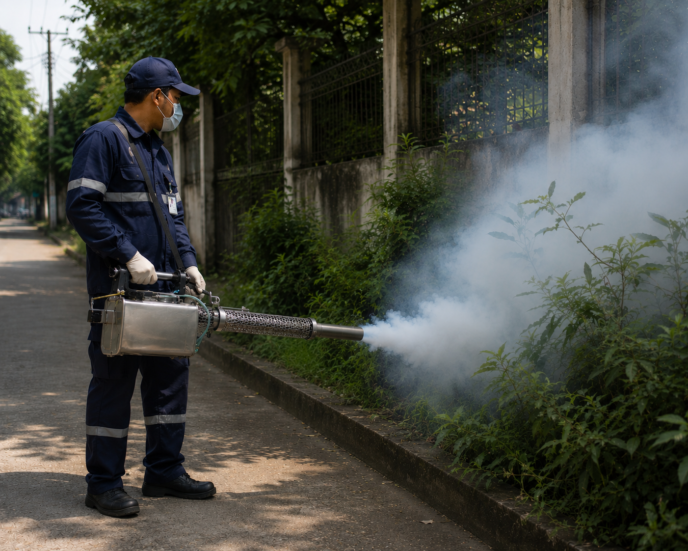 Thermal Fogging Machine with Stainless steel tank -100XSSMA20 deployment 5