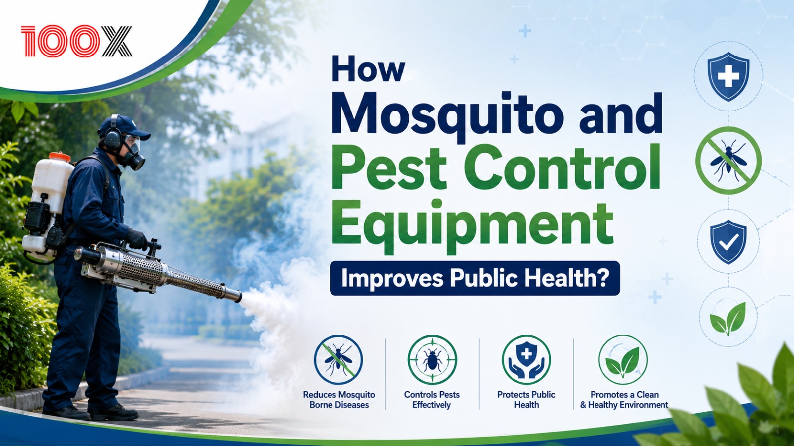 How Mosquito and Pest Control Equipment Improves Public Health?
