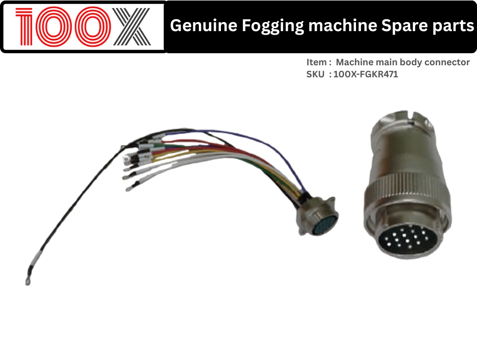 Machine main body connector