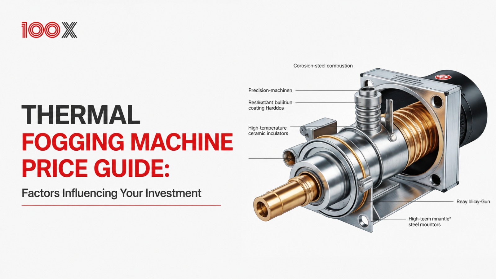 Thermal Fogging Machine Price Guide: Factors Influencing Your Investment