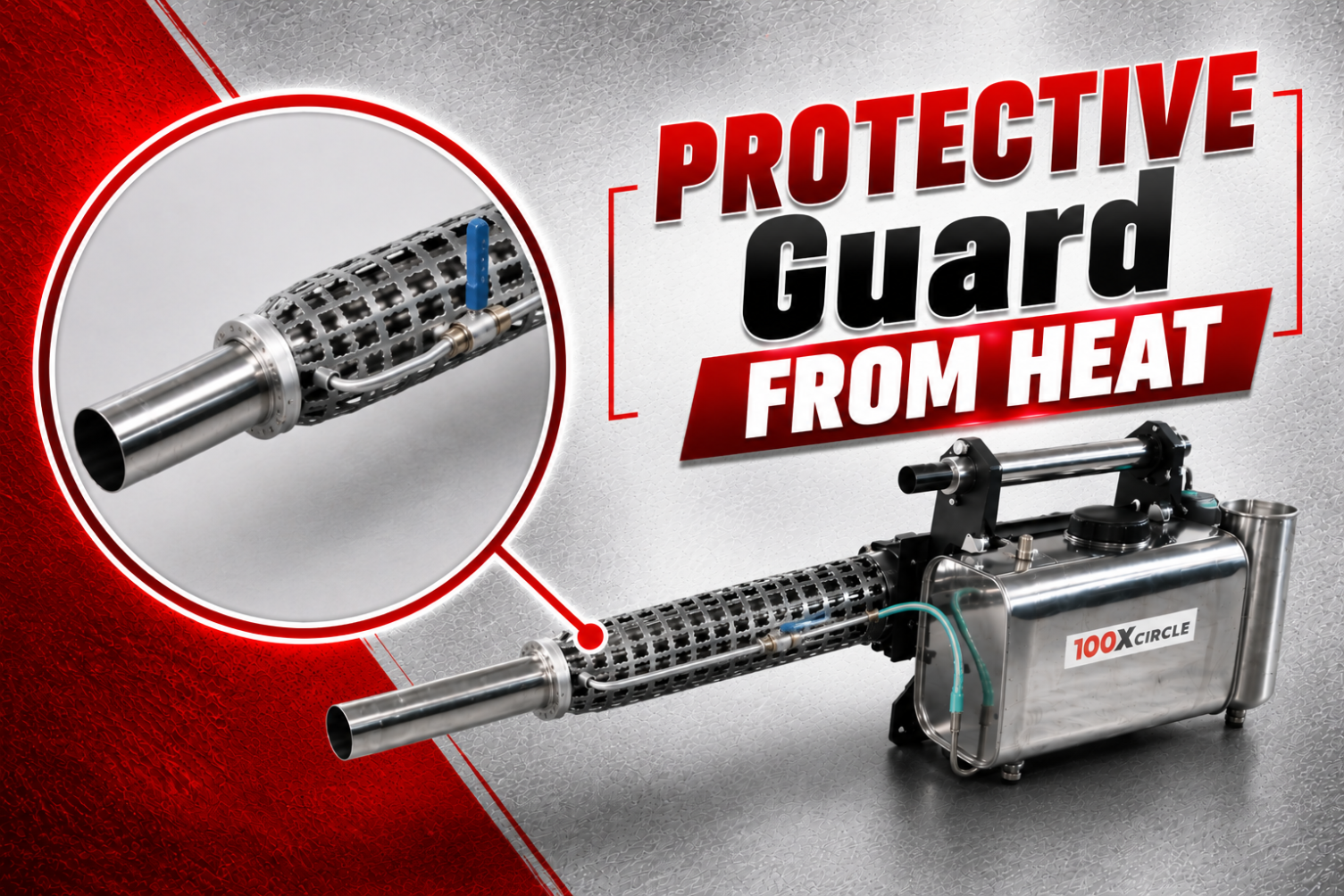 Protective Guard. Enhanced Operator Safety