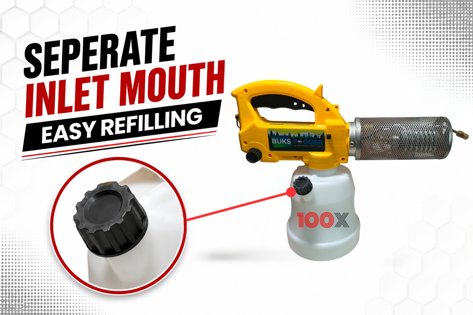 Separate Inlet Mouth