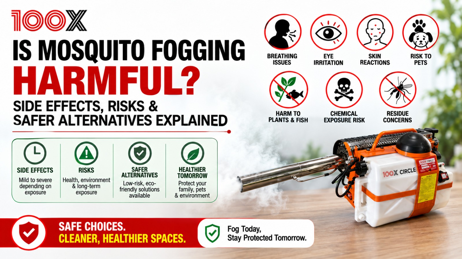 Is Mosquito Fogging Harmful? Side Effects, Risks & Safer Alternatives Explained