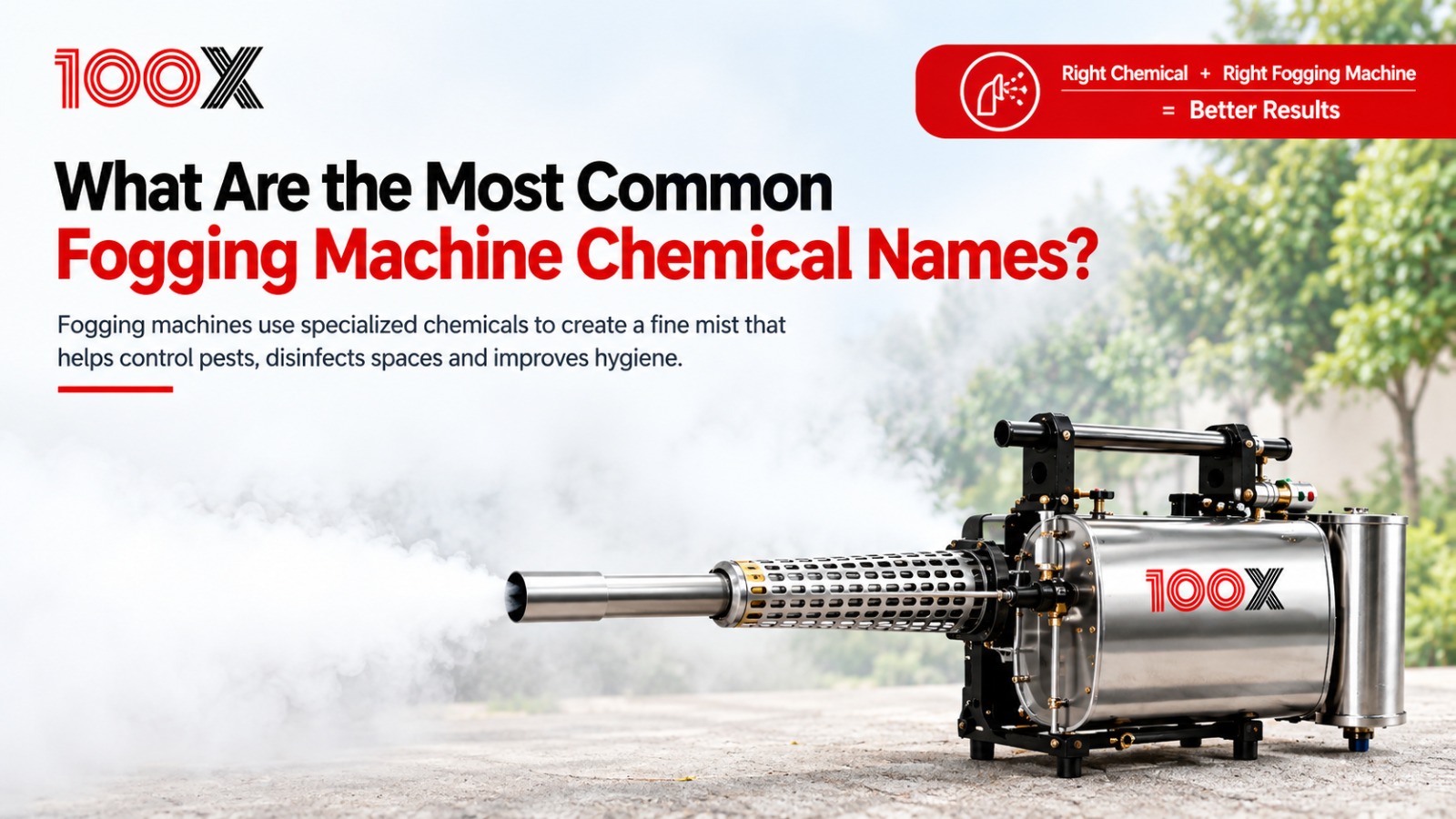 What Are the Most Common Fogging Machine Chemical Names?
