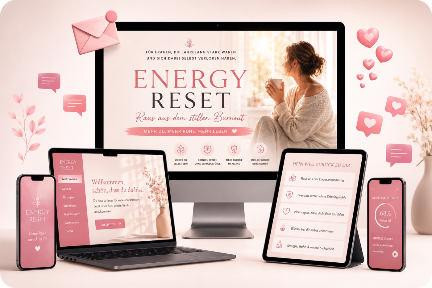 ENERGY RESET, Online-Kurs gegen den stillen Burnout