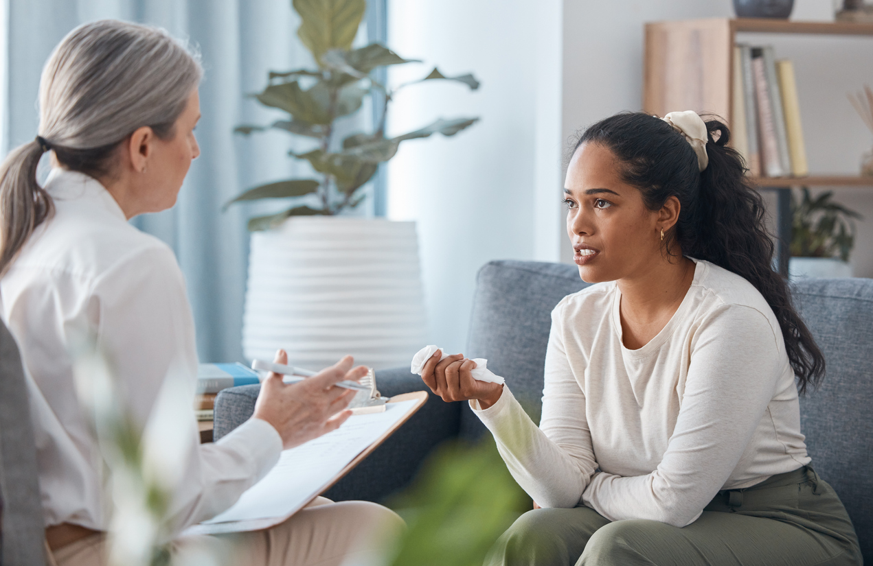 woman consulting with her doctor