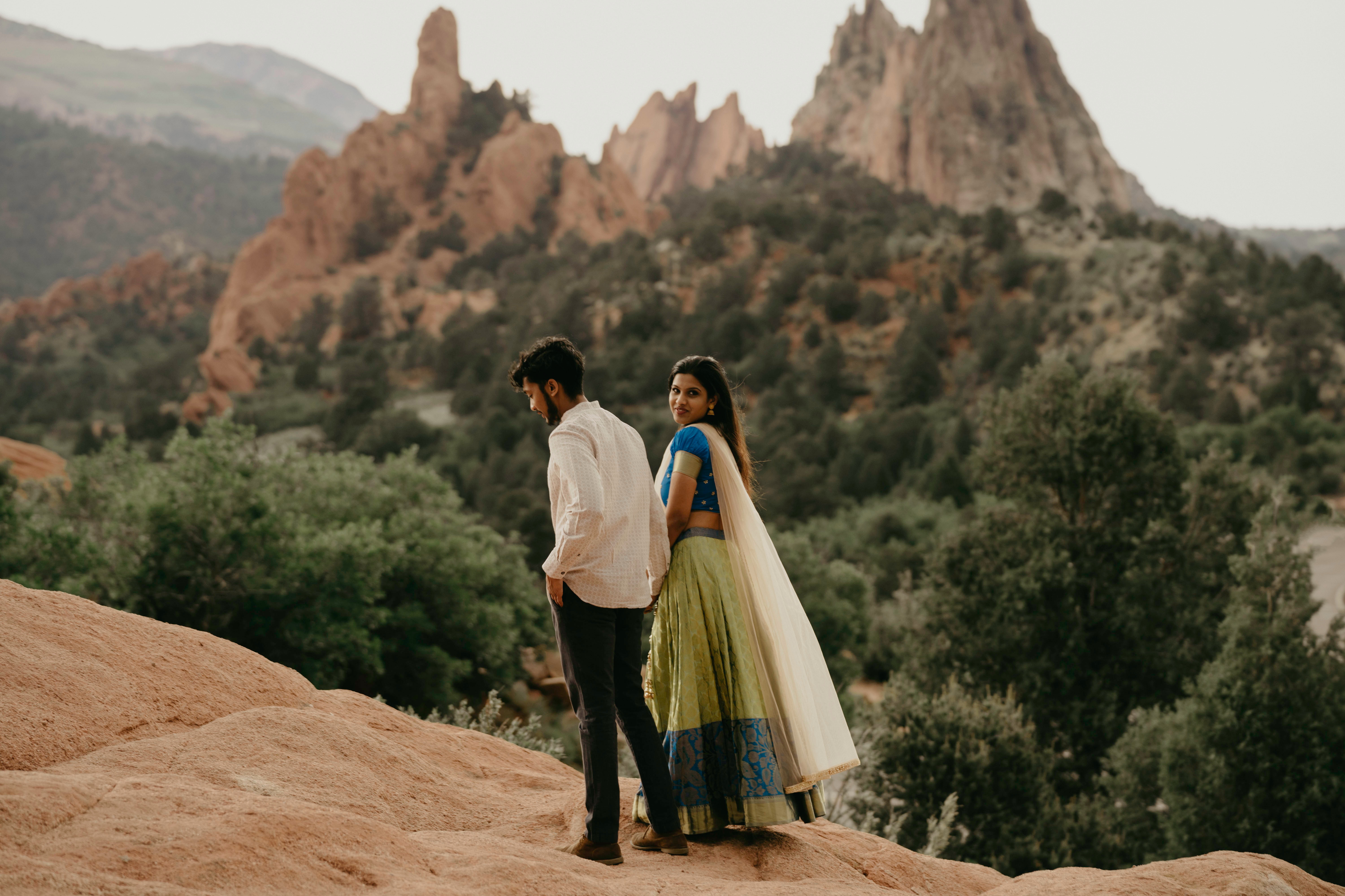 couple hiking