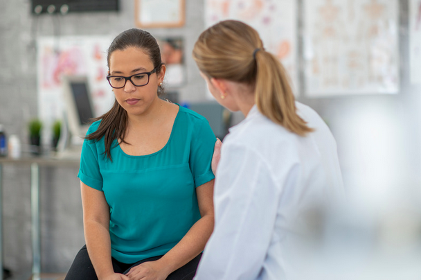 doctor delivering bad news to a patient