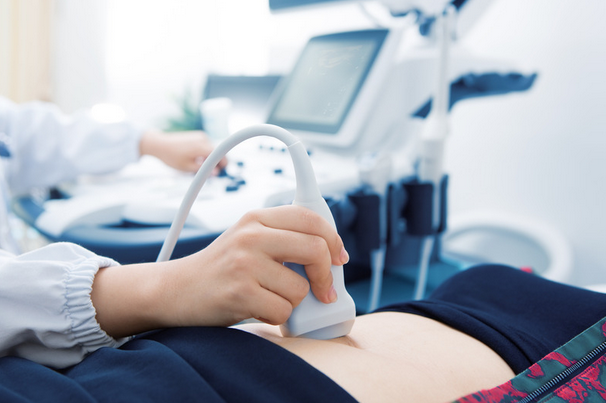 woman getting an ultrasound