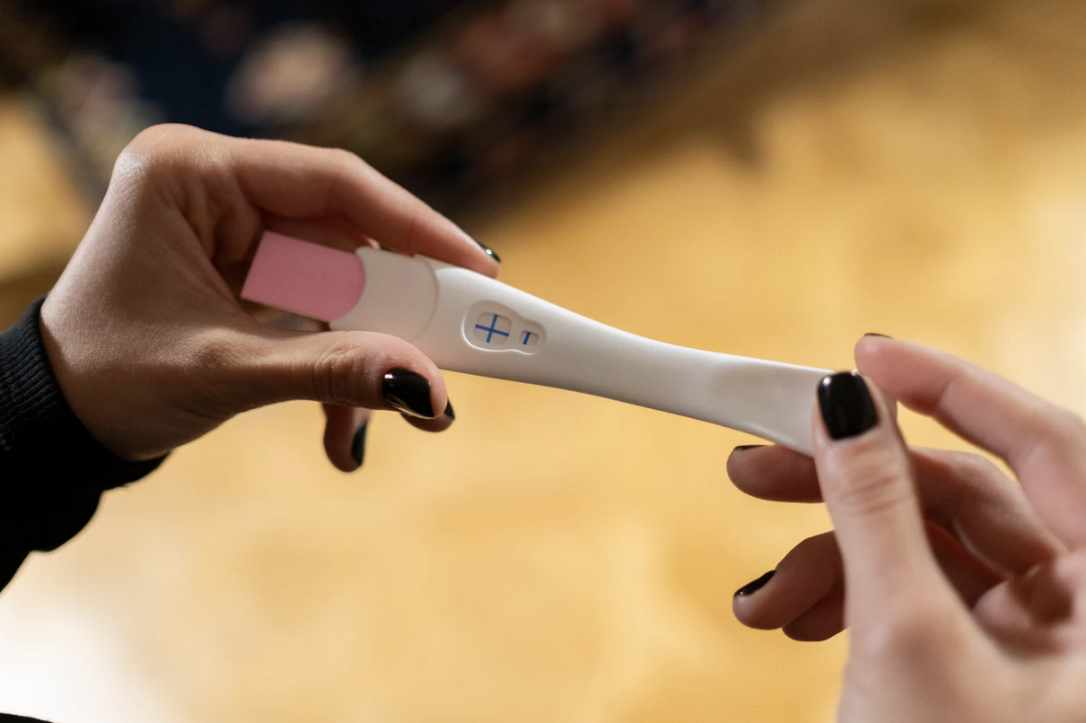 positive pregnancy test