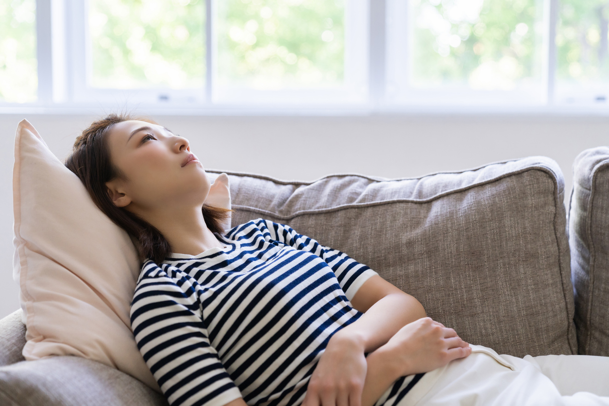 woman struggling with anxiety