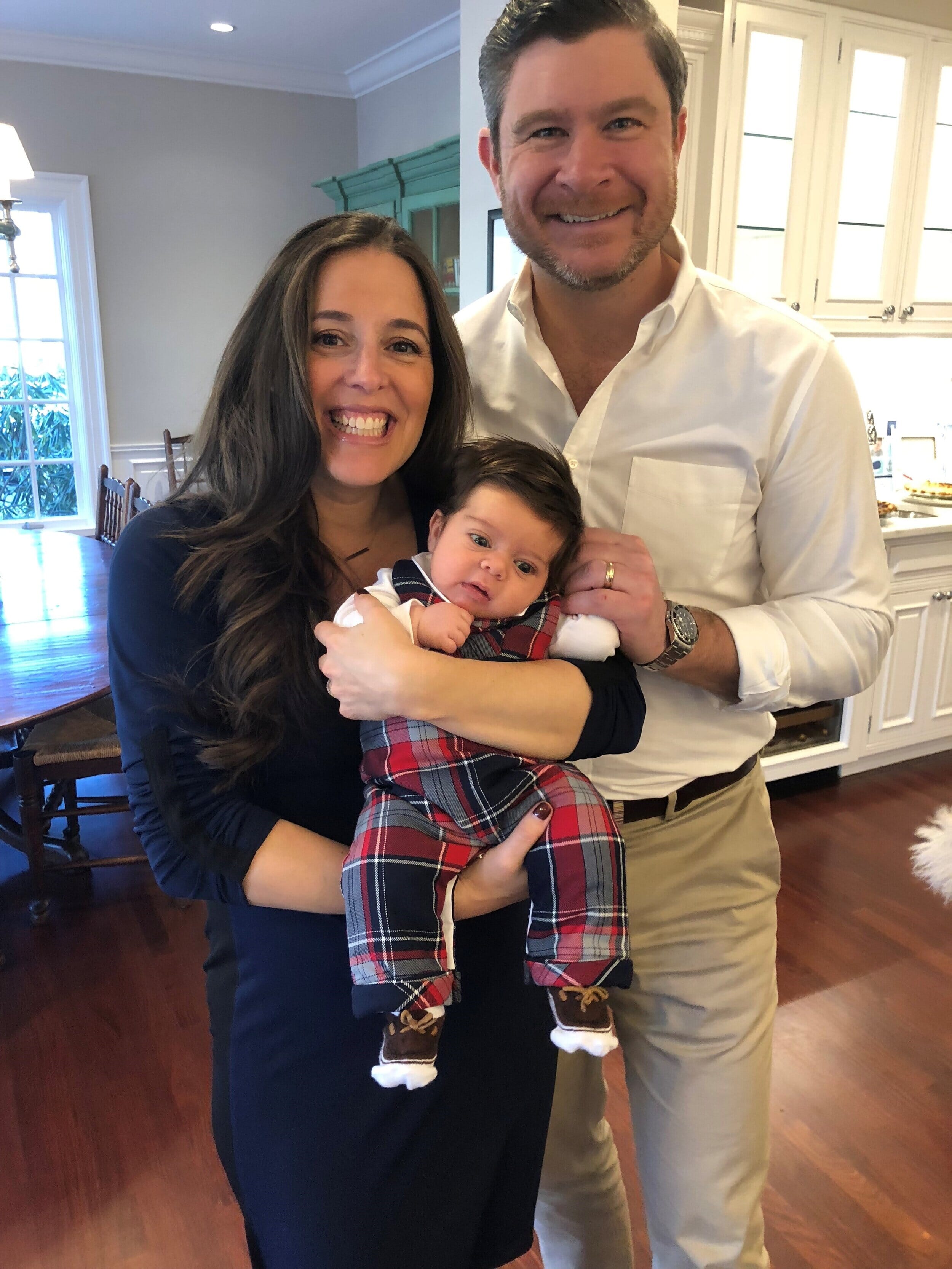 author brett russo with her family