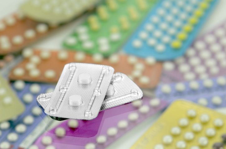 plan b pills in a sea of birth control packets