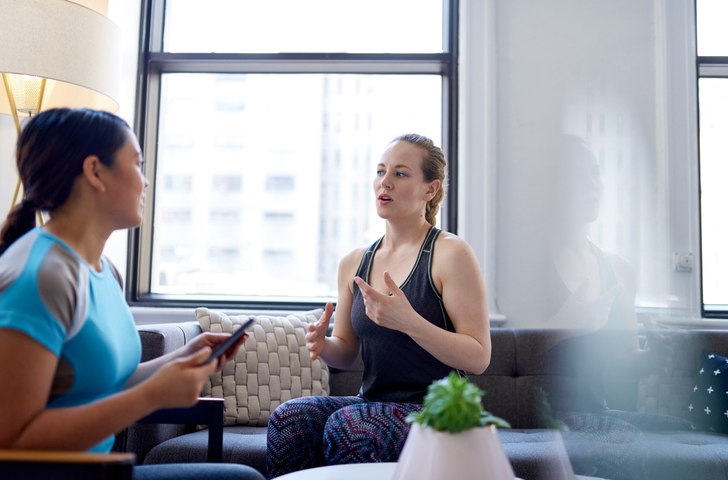 two friends discussing endometriosis and ivf success rates
