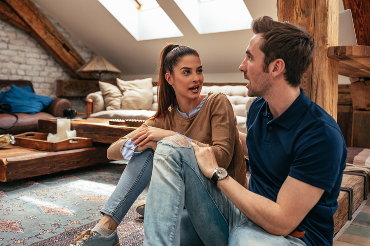 couple communicating