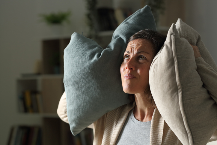 woman on the verge of perimenopausal rage