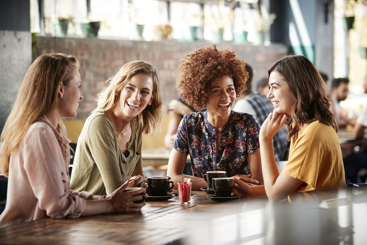 group of women of egg freezing age