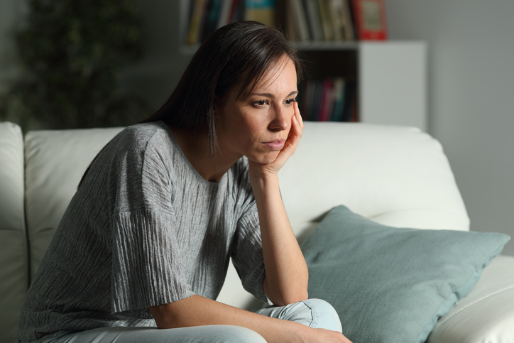 woman struggling with lack of energy in perimenopause
