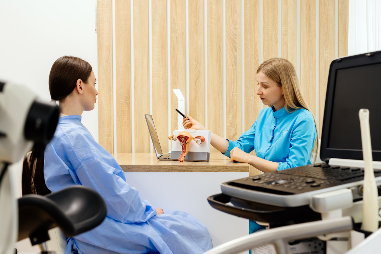 doctor discussing pcos with a patient