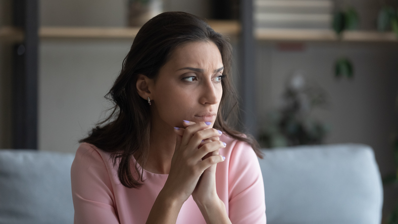 woman struggling with subfertility