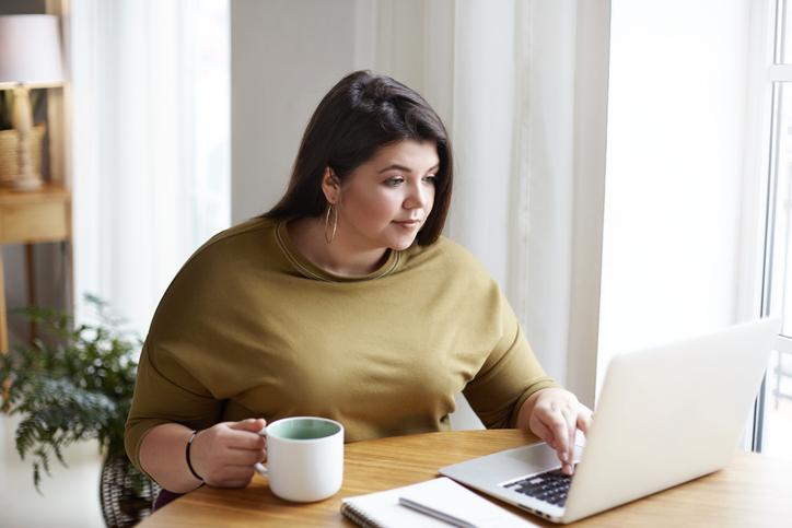 woman researching how to get birth control