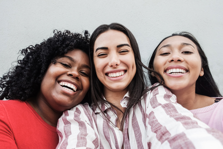 three women feeling empowered about their birth control choices