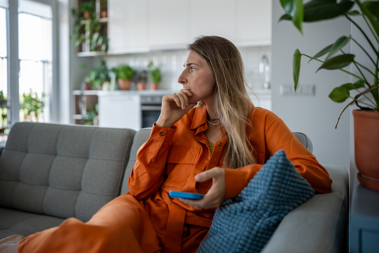 woman concerned about lupus and pregnancy