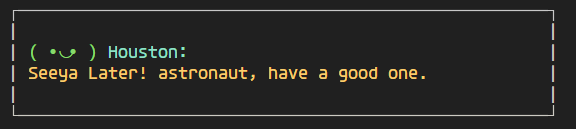 Console Message