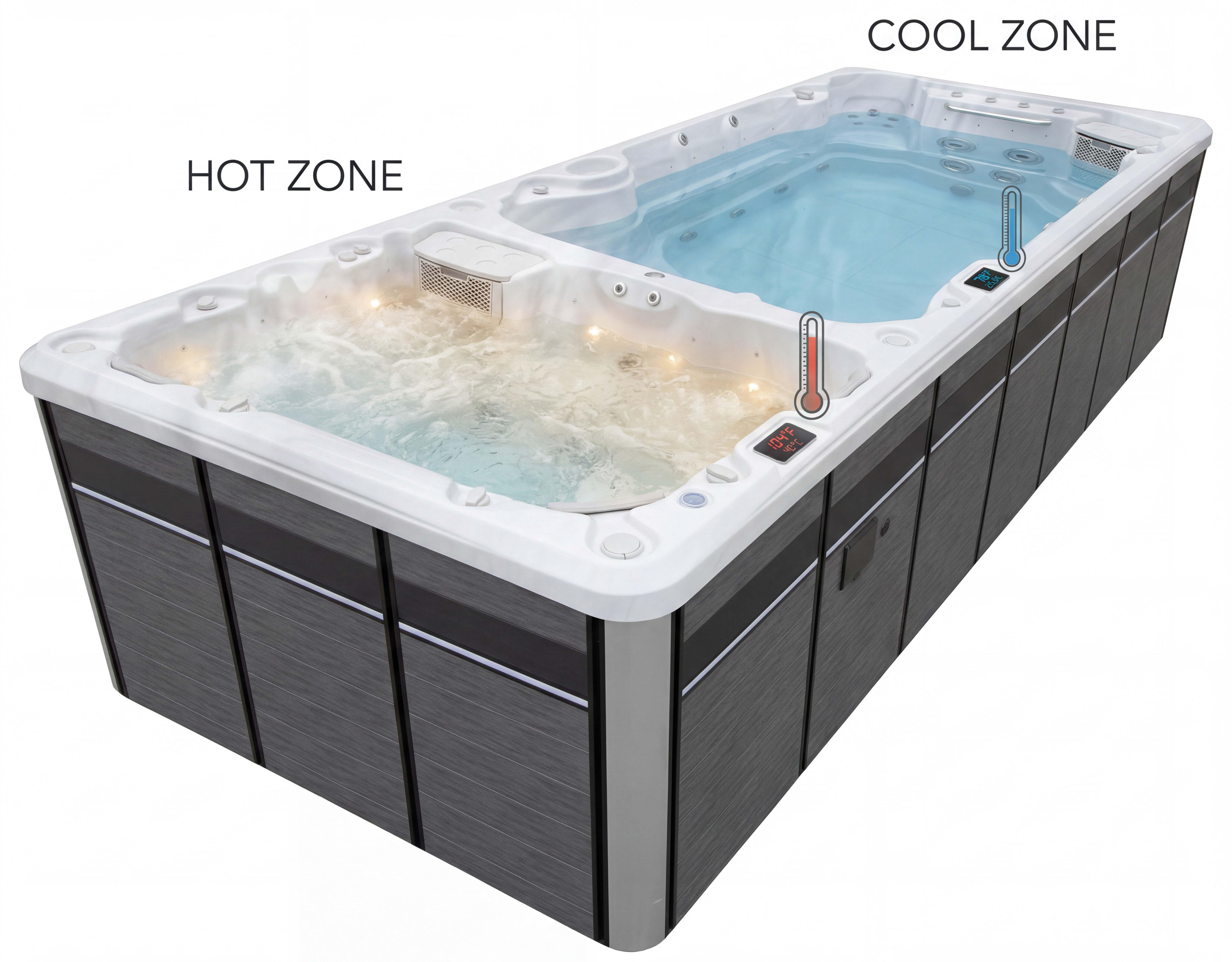 Dual Zone Swim spa