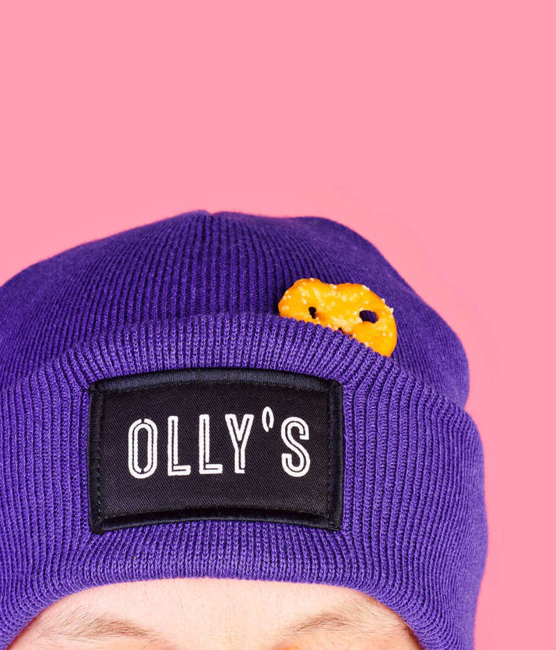 Olly’s beanie hat