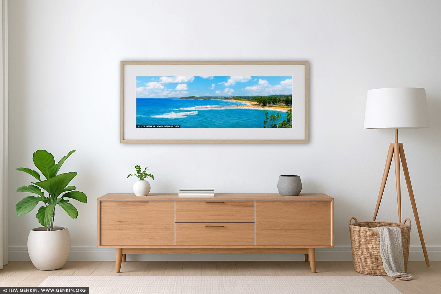 Turquoise Bliss at Mona Vale wall art in a luxury living room interior