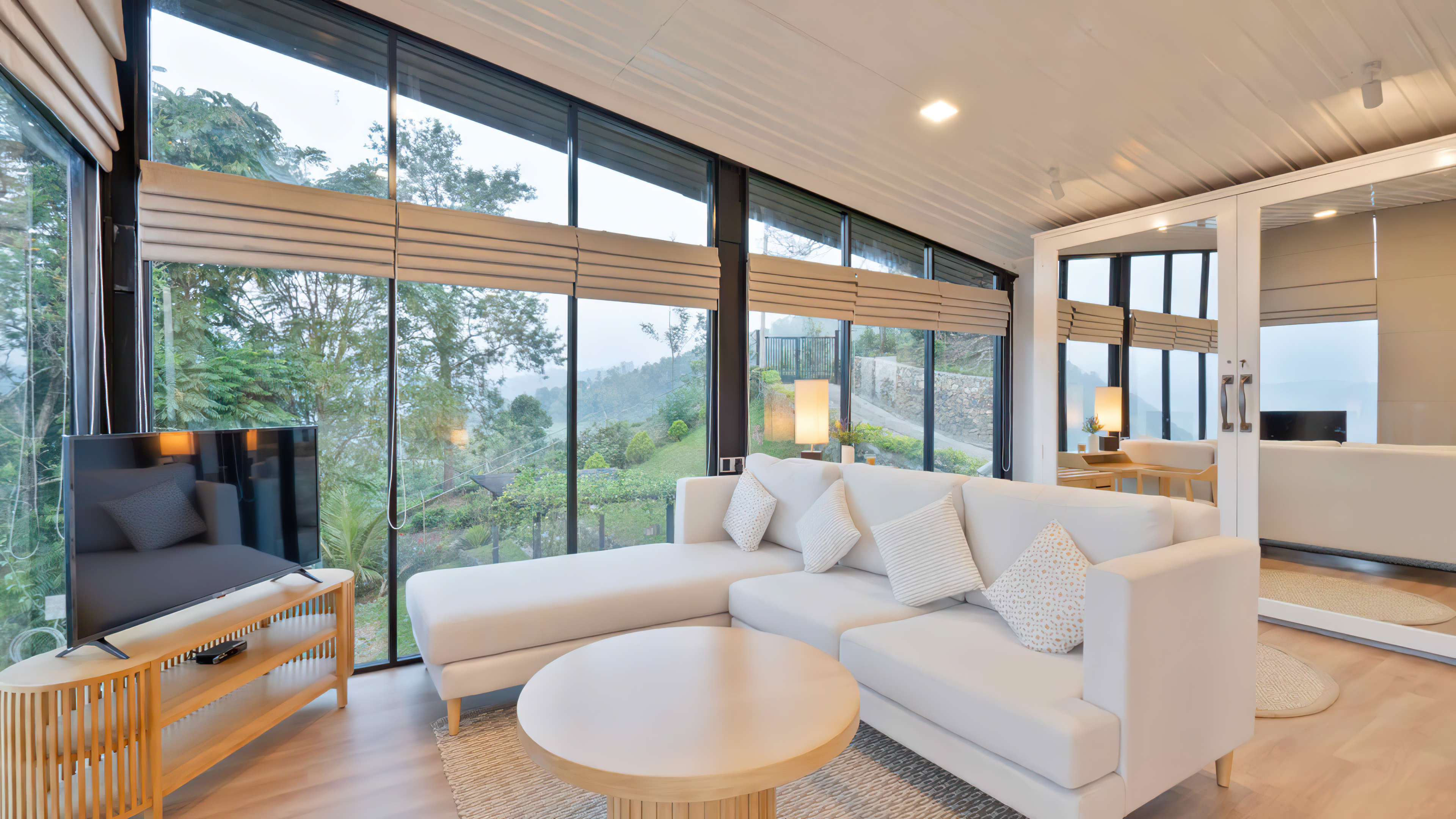 Greetings from boundless pristine nature and timeless contemporary architecture