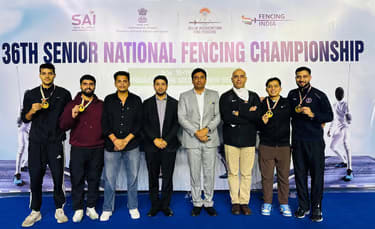 J&K Fencing Association team photo