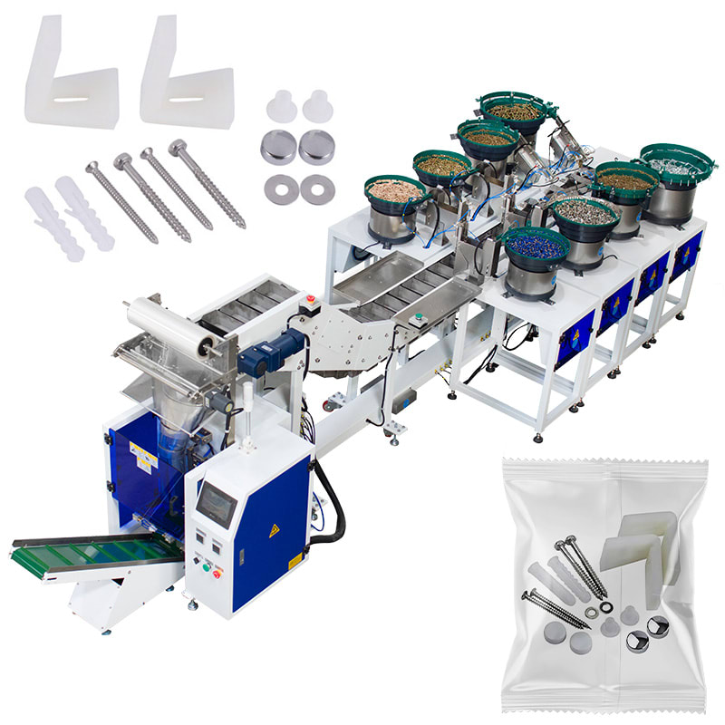 Fastener Plastic Accessories Counting Packing Machine