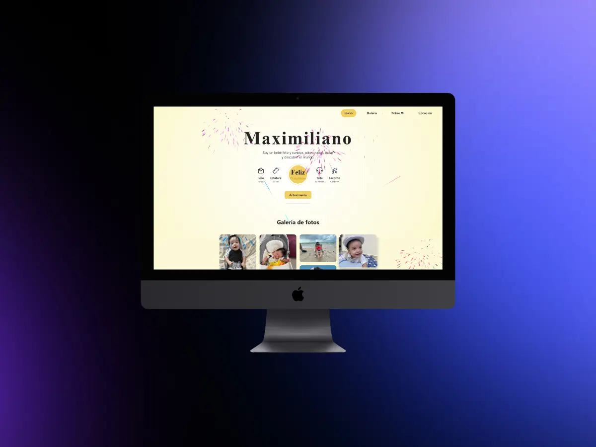 Baby Gallery - Maximiliano
