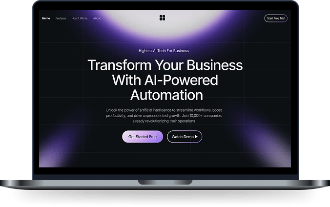 Custom Web Development - MacBook Pro
