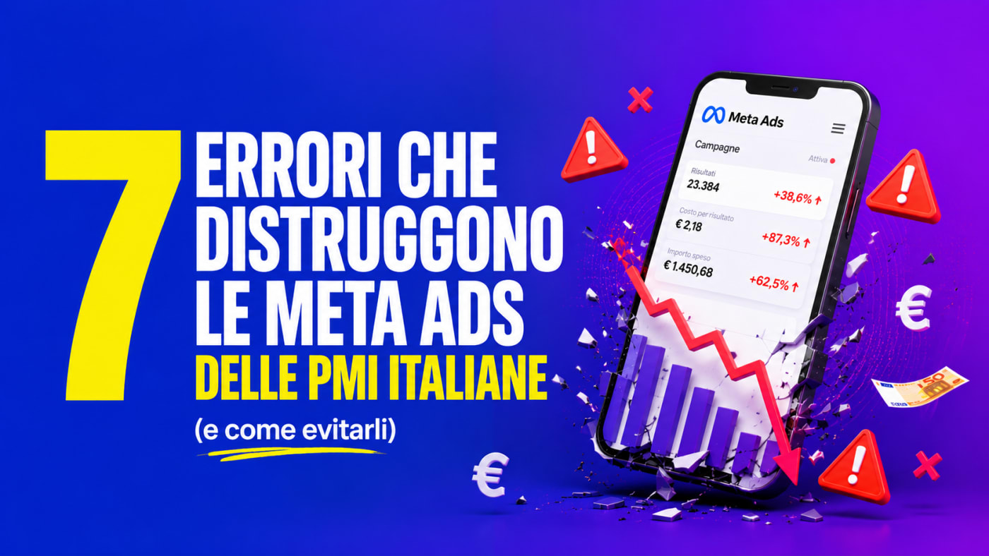 7 errori Meta Ads PMI