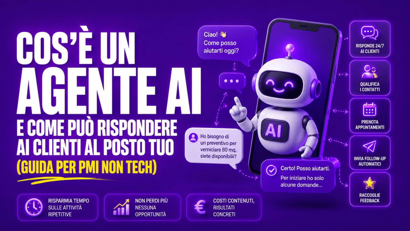 Agente AI per PMI italiane: come funziona e quanto costa — guida pratica 2025