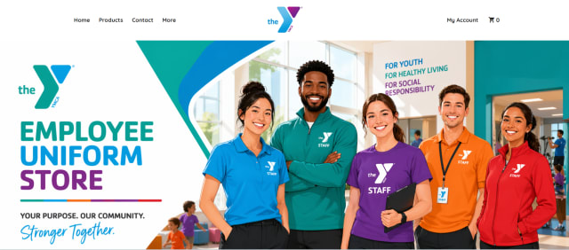 YMCA Employee Uniforms homepage preview
