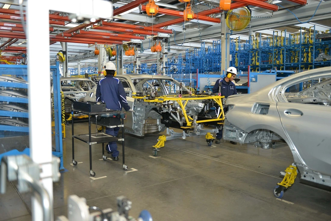 produção industrial