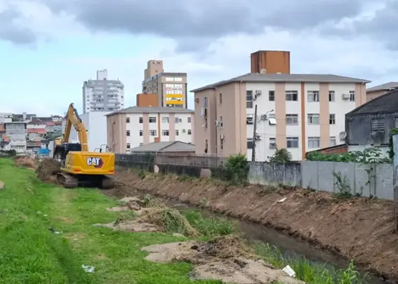 Rio Araújo recebe manutenção Rio Araújo recebe manutenção