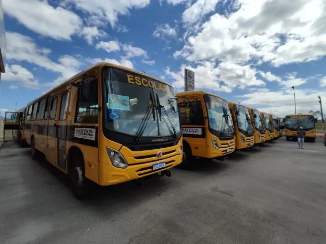 SC amplia repasse para transporte escolar em 2025 SC amplia repasse para transporte escolar em 2025
