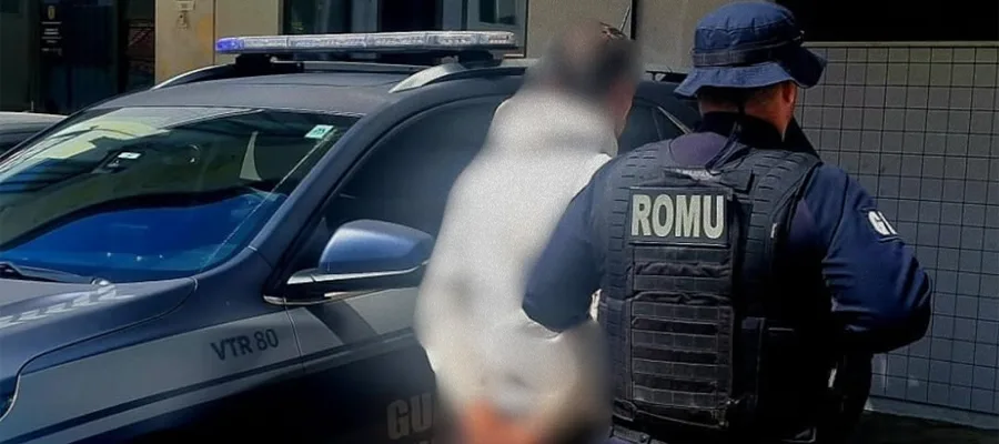 Guarda Municipal captura foragido condenado por crimes graves em São José Guarda Municipal captura foragido condenado por crimes graves em São José