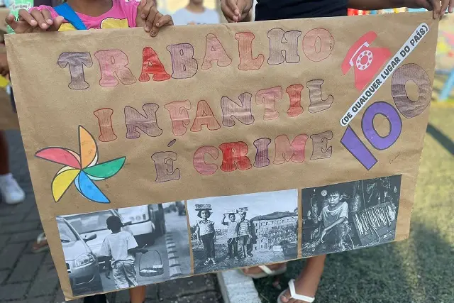 Mobilização em Palhoça marca Dia Mundial contra o Trabalho Infantil Mobilização em Palhoça marca Dia Mundial contra o Trabalho Infantil